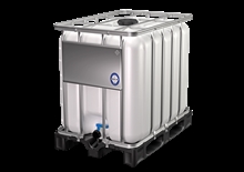 IBC 600L. ny UNY Ø150/50mm plastpalle(EUR) 2"hane